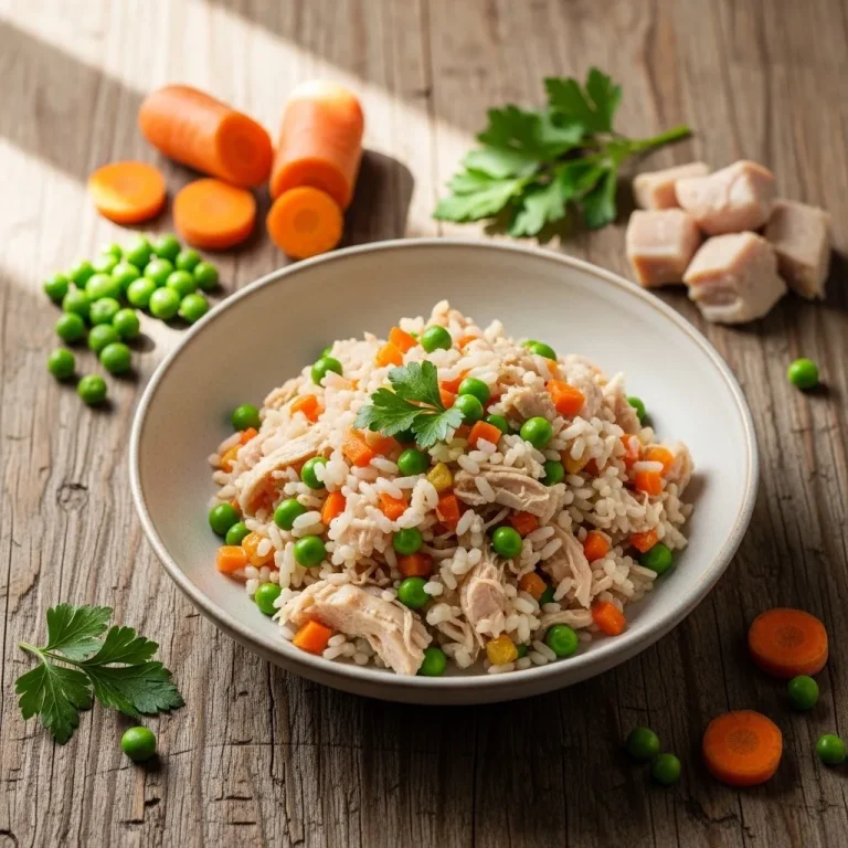 Homemade Chicken and Rice Dog Food Recipe Your Pup Will Love