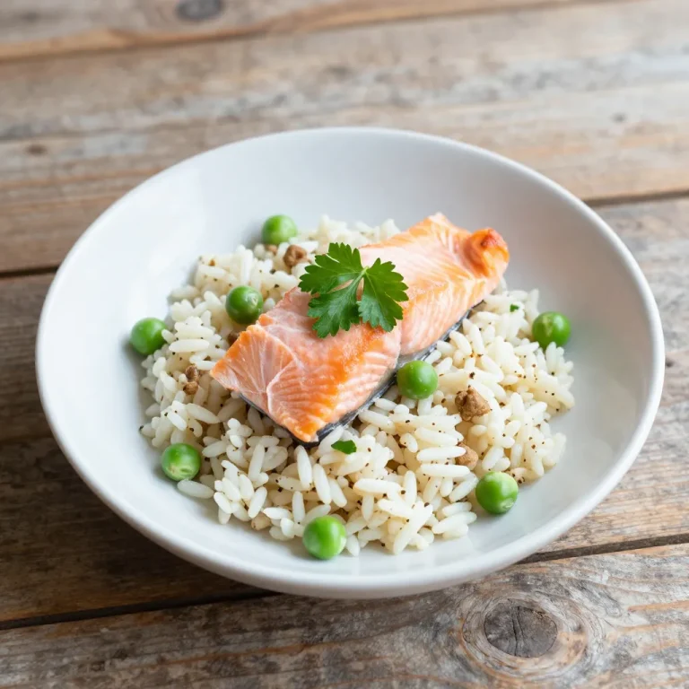 Simple Salmon and Rice Dog Food Recipe for Allergies