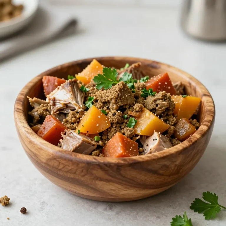 Homemade Turkey and Vegetable Dog Food Your Pup Will Love