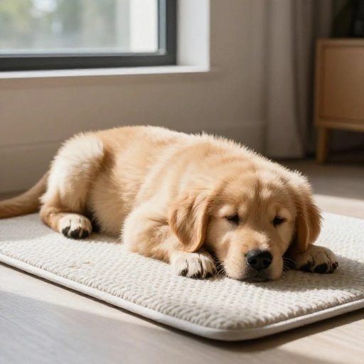 How to Train Your New Dog to Lay Peacefully on a Mat