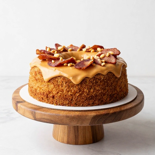 Peanut Butter Bacon Dog Cake: A Tail-Wagging Birthday Treat