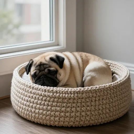 14 Cozy Crochet Dog Bed Patterns Your Pup Will Adore