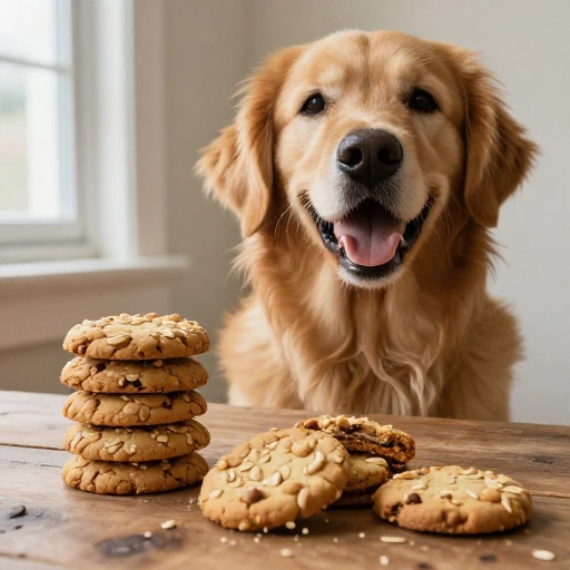 3-Ingredient Peanut Butter and Oat Dog Cookies: A Simple Treat for Your Pup 🐾🍪