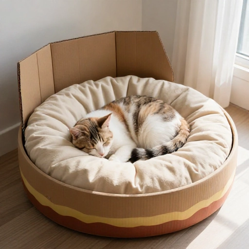 13 Cozy Cat Bed Ideas Using Simple Cardboard