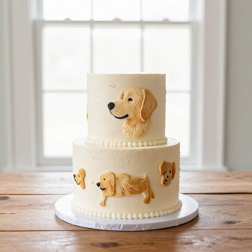 14 Golden Retriever Wedding Cake Ideas That Will Steal The Show (And Your Heart)