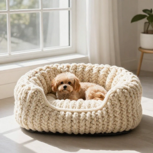 13 Cozy Knit & Crochet Pet Beds Your Furry Friend Will Obsess Over