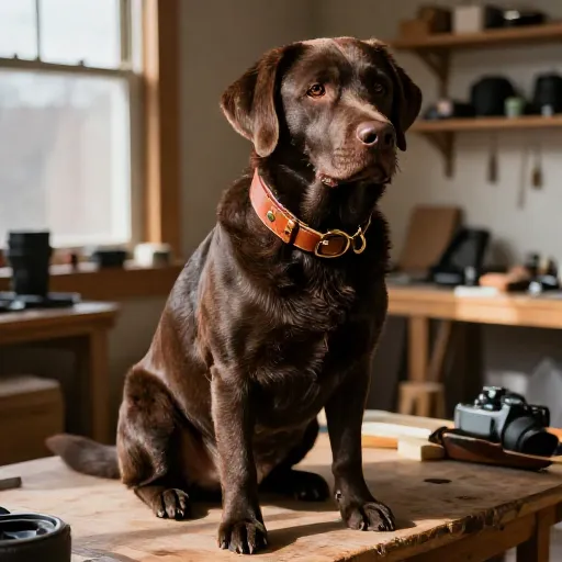 13 Handcrafted Leather Dog Collars Built to Last