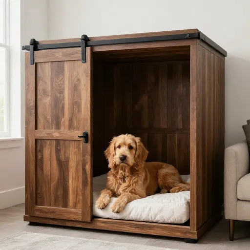 14 Stylish Large Dog Kennel Ideas for Home Setup