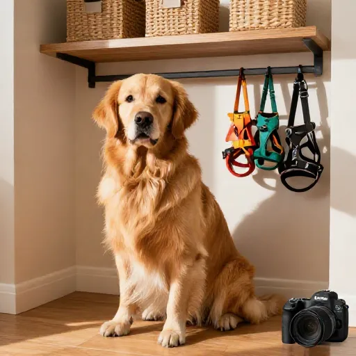 14 Creative Dog Harness Ideas for Stylish Home Storage