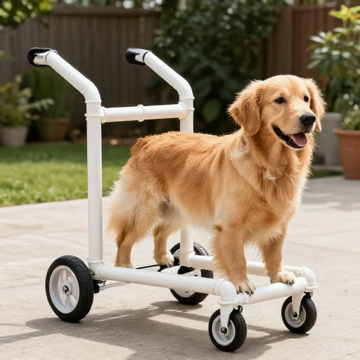 10 DIY PVC Pipe Dog Wheelchair Tutorials That Will Get Your Pup Moving Again