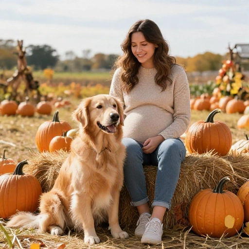 14 Fall Pregnancy Announcement Ideas with Pets That Are Pure Magic