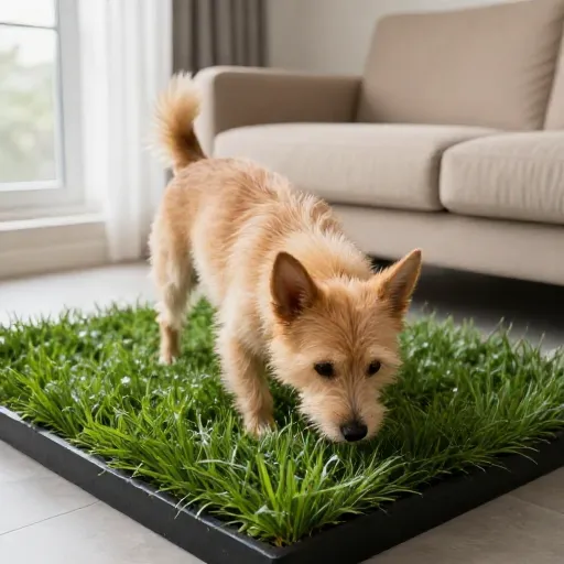 7 Indoor Dog Potty Ideas with Real Grass That Actually Look Good