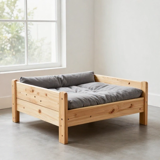 11 Sturdy DIY Wood Dog Bed Ideas for Large Breeds That Actually Look Good