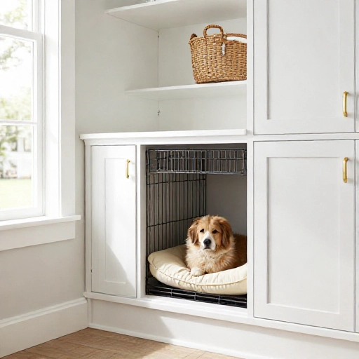 13 Stylish Built-In Dog Crate Ideas That Blend Seamlessly With Modern Home Decor