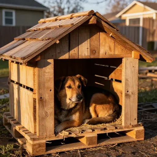 14 Pallet Dog Houses with Insulation Tips for a Cozy Pup