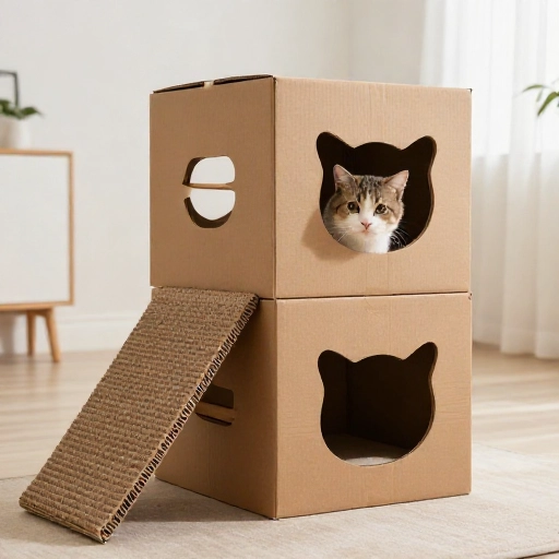 12 Creative Cardboard Cat Condos with Scratch Pads (Cheap DIY Ideas Your Cat Will Actually Use)