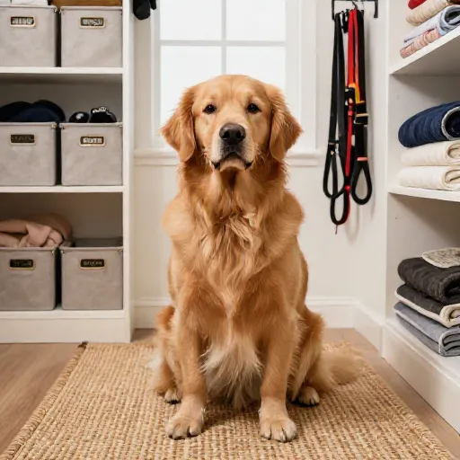 Smart Dog Storage Solutions for Pet Room Closets