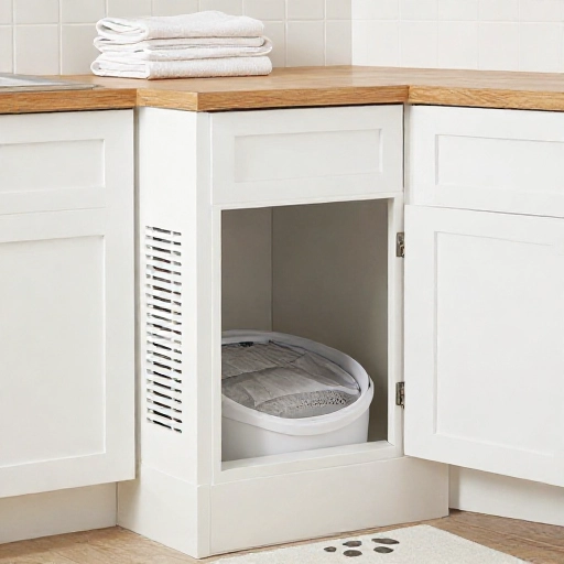 14 Modern Laundry Room Cat Litter Solutions That Look Chic, Hide the Mess, and Actually Control Odor