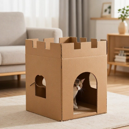 14 Genius Cat House Decorations You Can Make From Cardboard