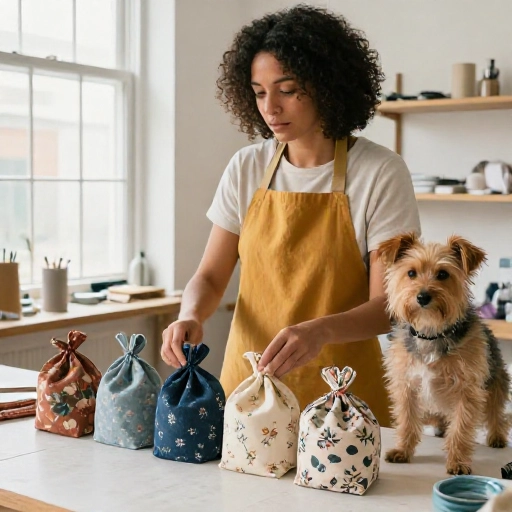 7 Fabric Poop Bag Dispensers to Craft Today